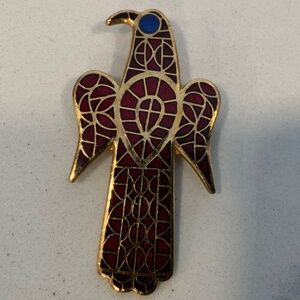 Vintage Signed MMA Brooch